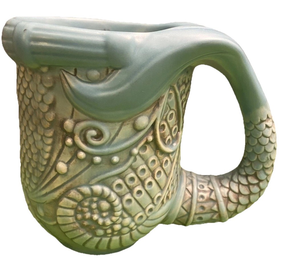 Disney Parks Ariel The Little Mermaid Mug 3D Sculpted tail