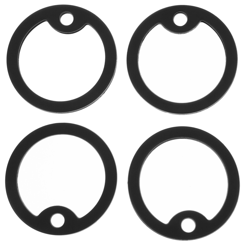 4 Pcs Dog Tag Covers for Pets Noise Reduction Grade