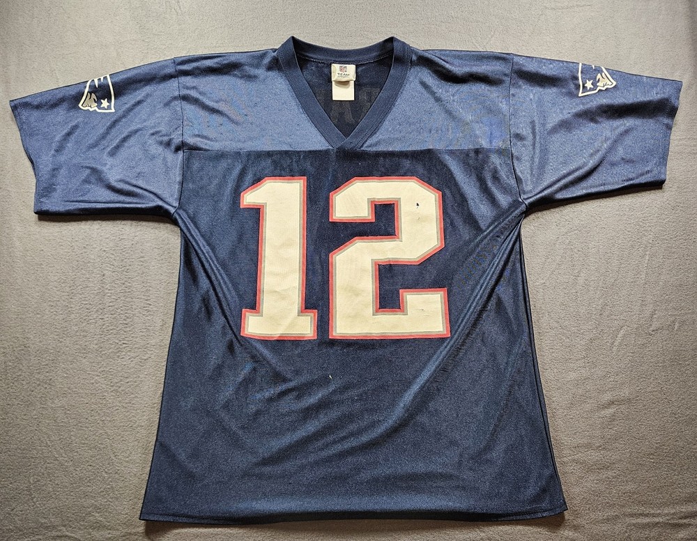 Tom Brady New England Patriots #12 NFL Jersey Size Large Team Apparel