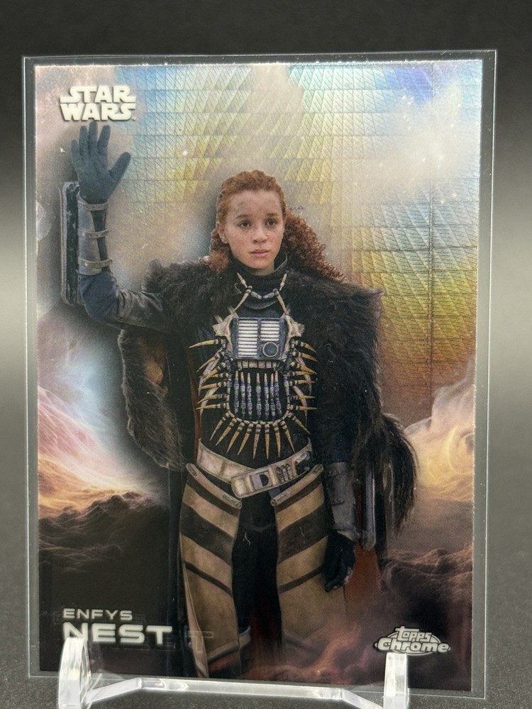 2025 Topps Chrome Star Wars Enfys Nest Prism Refractor