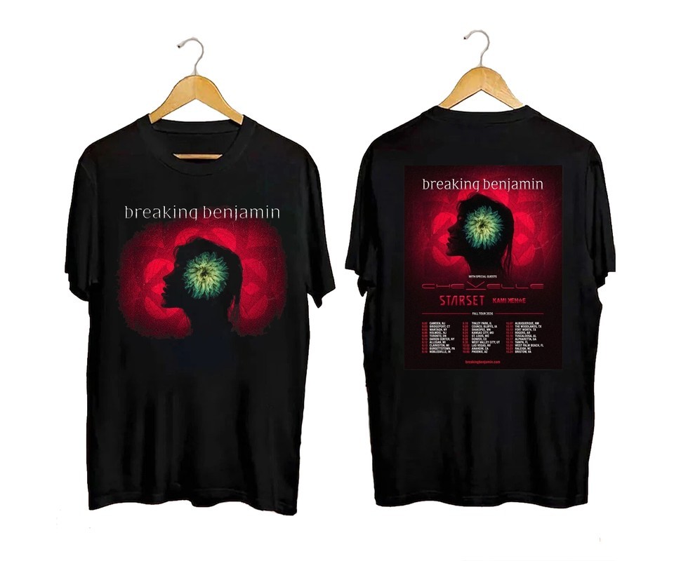 Breaking Benjamin 2026 North American Tour T-Shirt