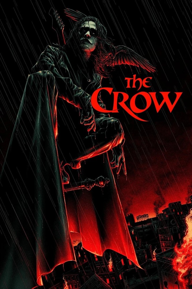 The Crow movie poster - Brandon Lee
