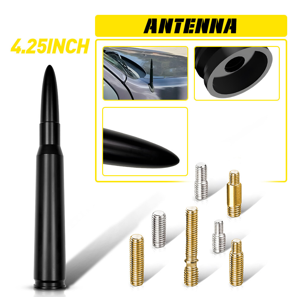 4.25 inch Black Antenna Mast Power Rod AM/FM for FORD RANGER 1983-2011 Brand New