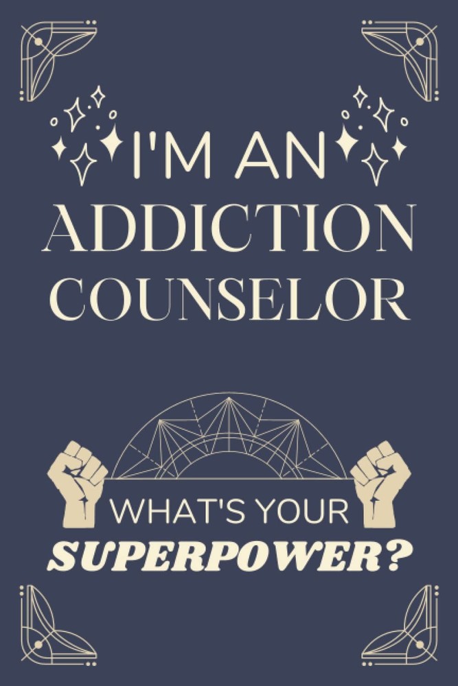 Addiction Counselor Gifts: Lined Blank Notebook Journal, a Funny and Appreciatio