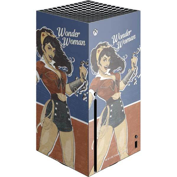 DC Comics Bombshells Xbox Series X Console Skin - Wonder Woman Bombshell