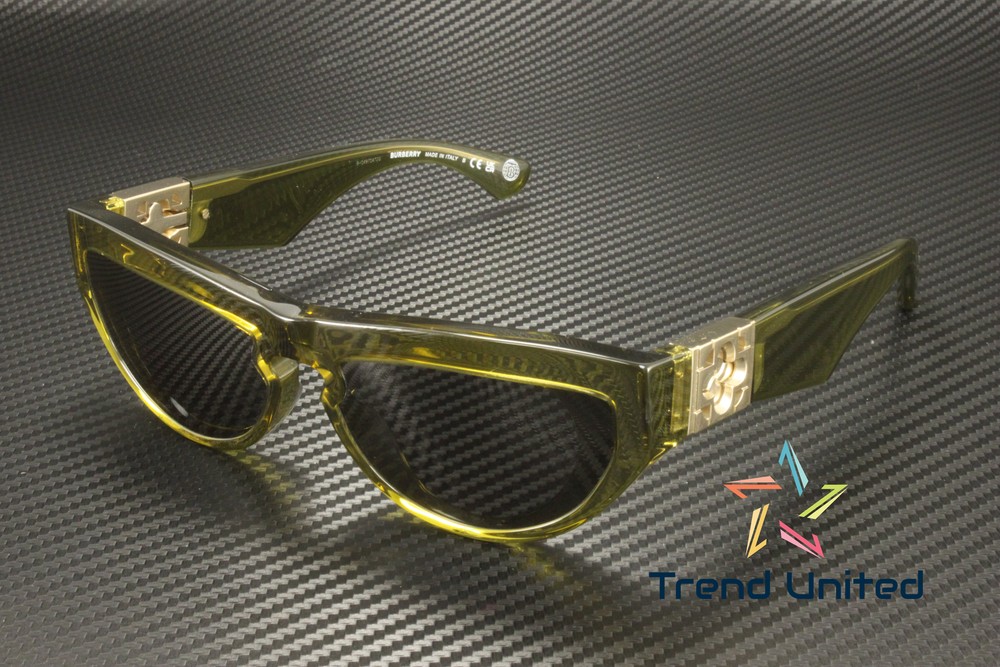 BURBERRY BE4422U 411887 Green Dark Grey 58 mm Women's Sunglasses