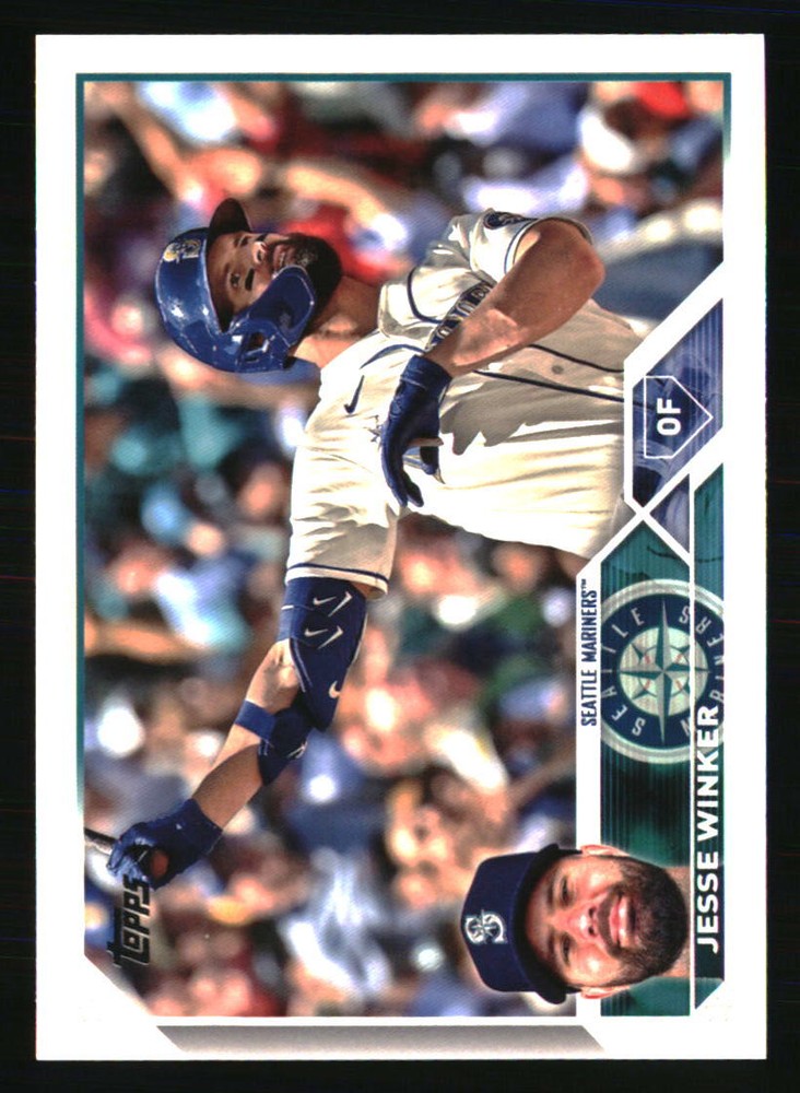 Jesse Winker 2023 Topps #306 Baseball Trading Card