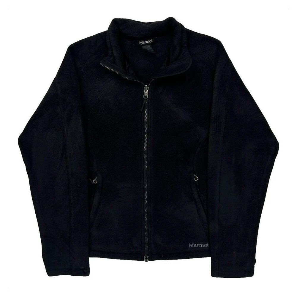 Marmot Fleece Jacket - Medium Black Polyester