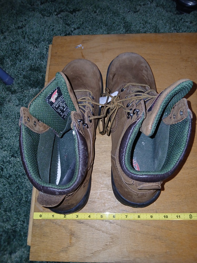 Red Wings ASTM F2413 Safety Work Boots Size 14 New Old Stock