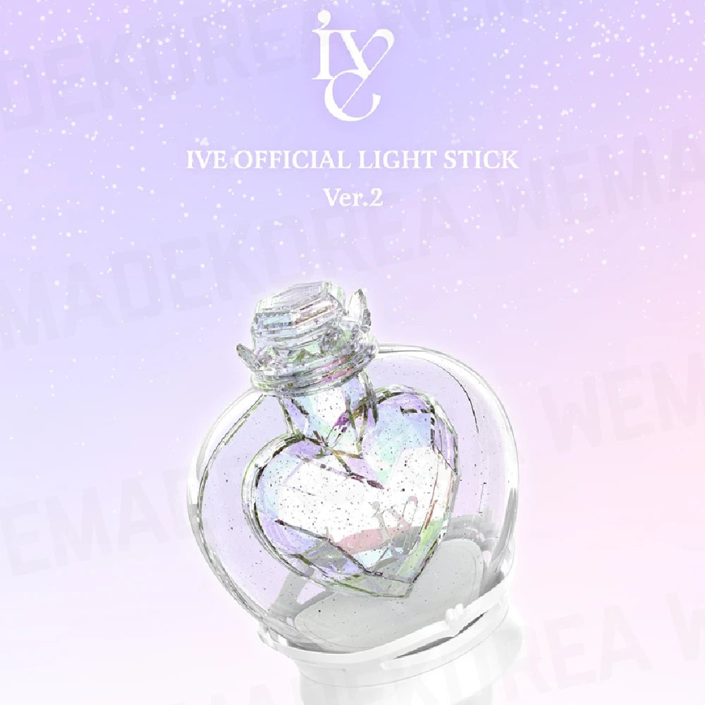 IVE Official Light Stick ver.2 Fanlight for Concert Cheering Authentic K-POP MD