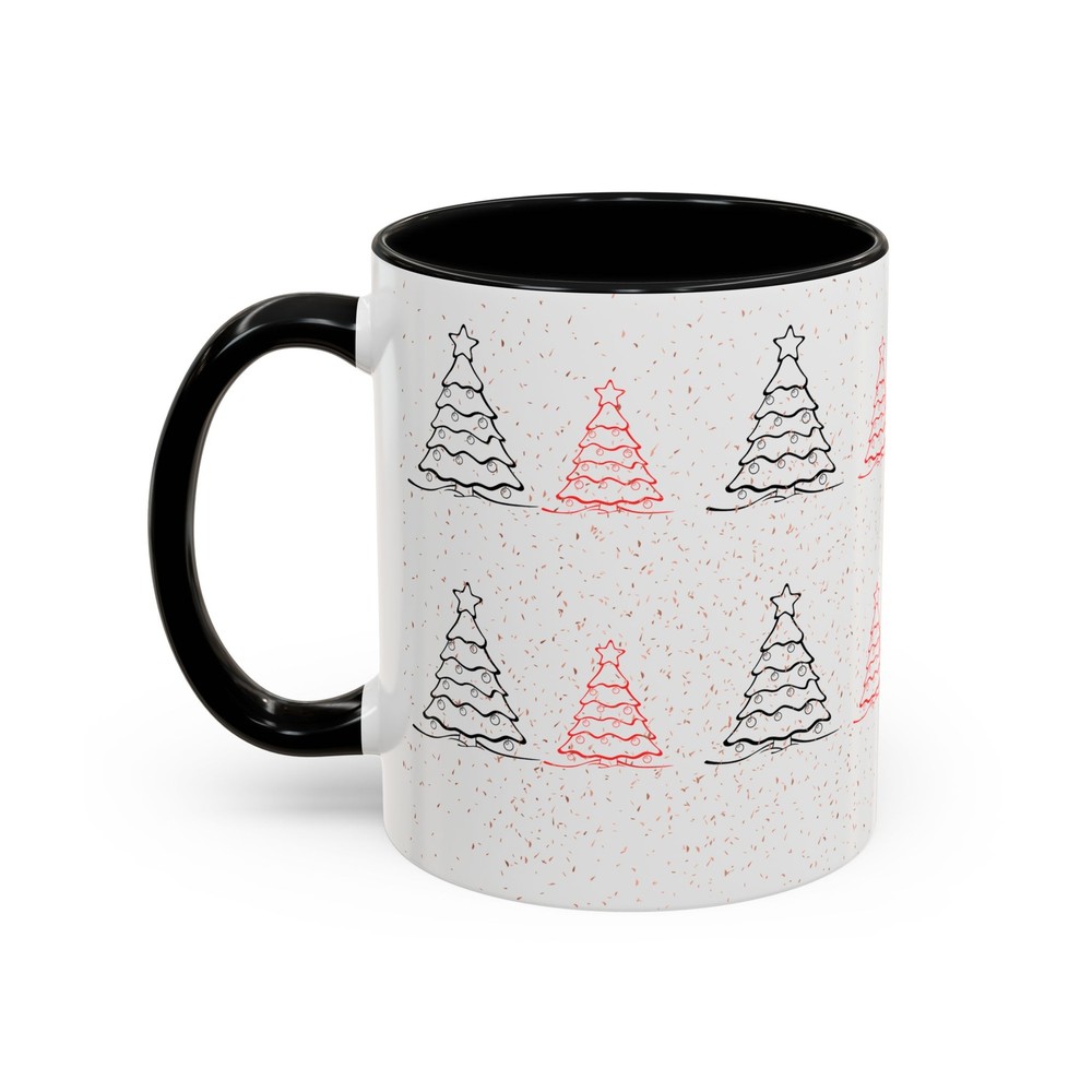 Festive 11oz Accent Christmas Themed Coffee Mug-image