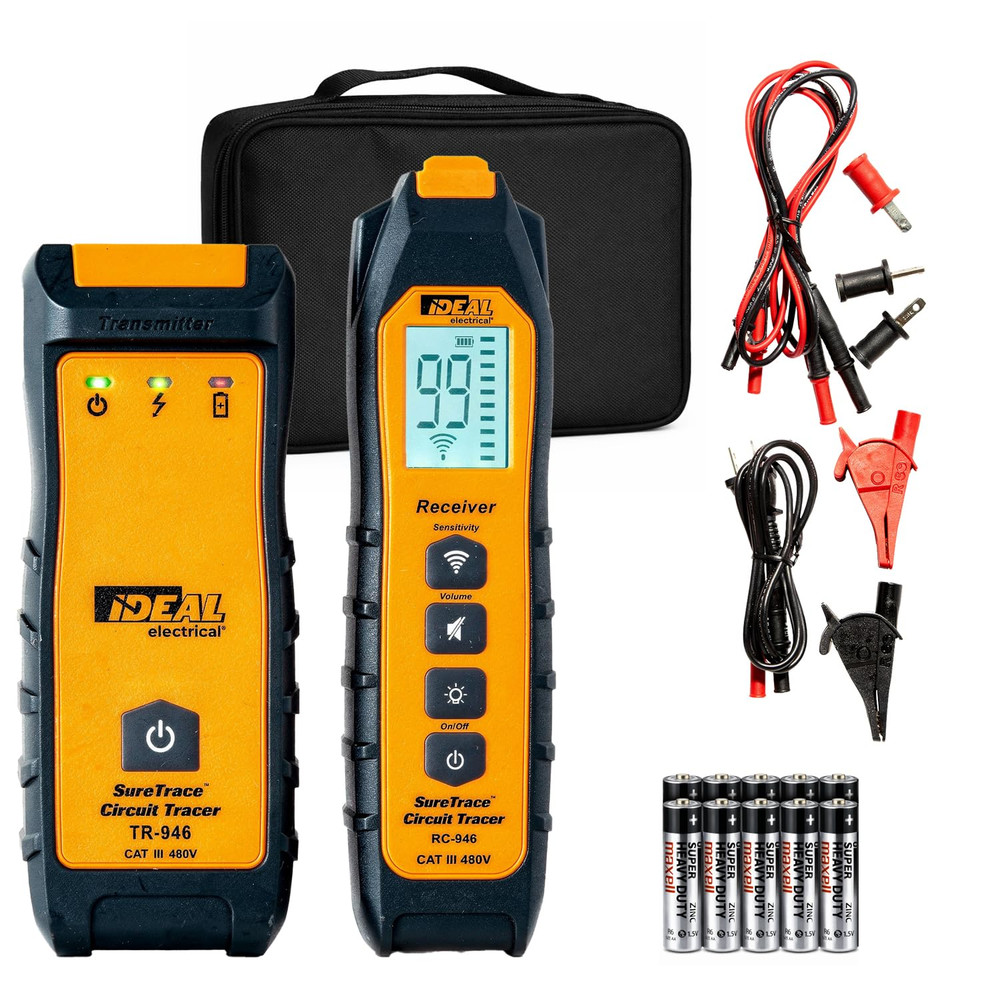 Electrical Suretrace Digital Circuit Tracer (61-946), Circuit Breaker Finder, 0-