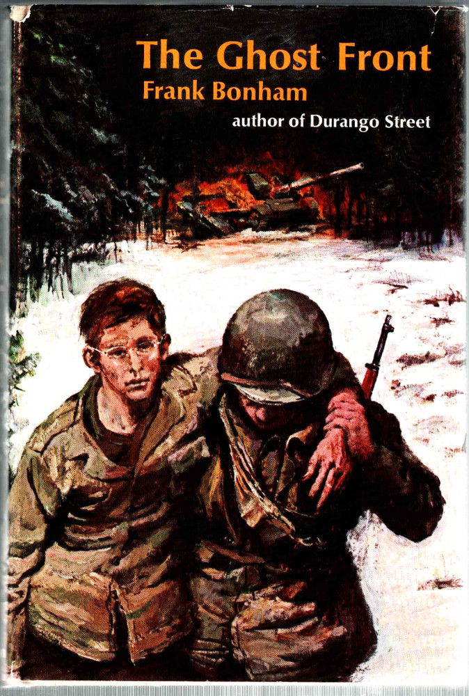 Ghost Front by Frank Bonham (1968) Vintage Hardcover WWII Combat Novel 2nd print