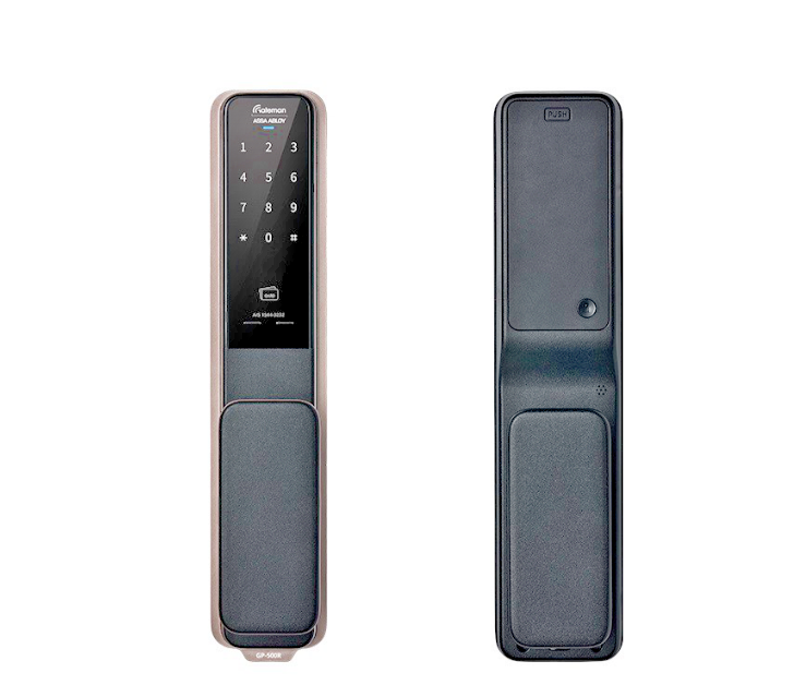 Gateman Digital Door 1 Second Lock GP-500R Push-Pull Handle Password Key Card