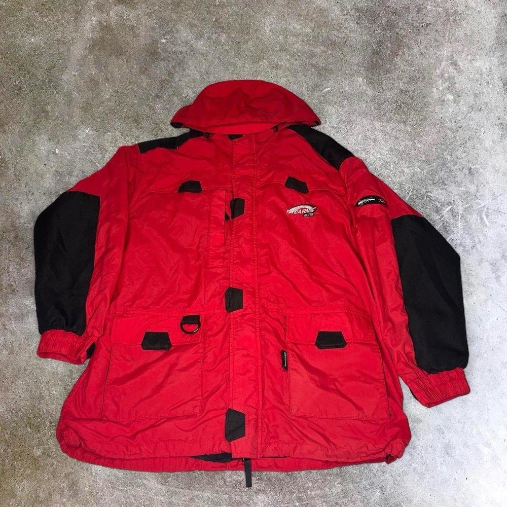 Stearns Dry Wear Men's Rain Jacketsize - measurements in photos