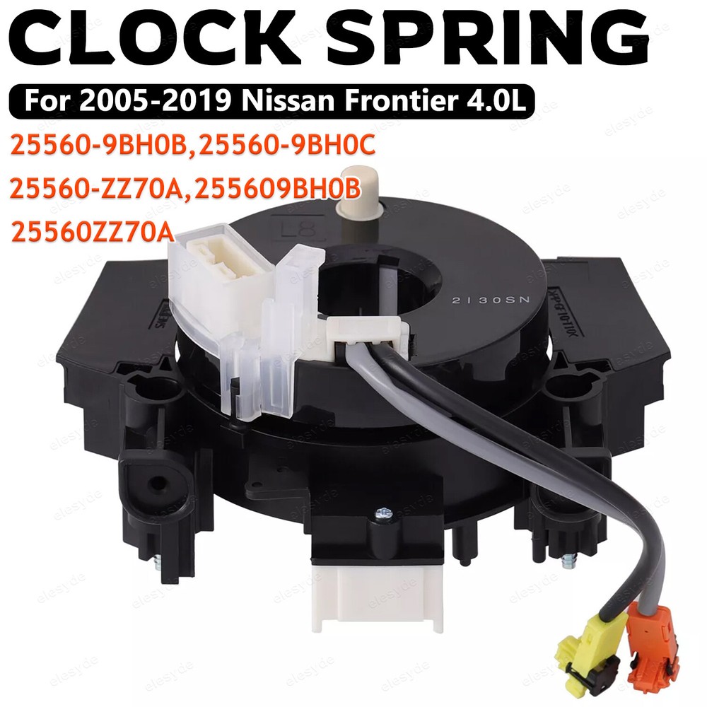 Spiral Cable Clock Spring for 2005-2019 Nissan Frontier 4.0L 2.5L 25560-9BH0C