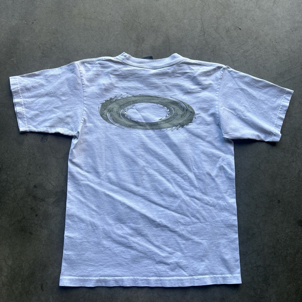 RARE vintage Oakley Software Double Sided Shirt Size Medium