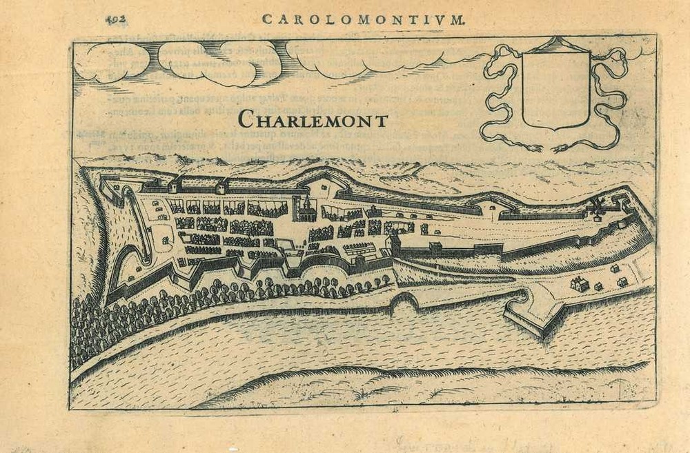 City map of Givet