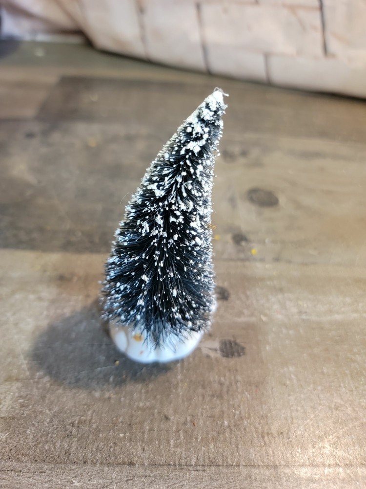 Lemax Frosted Pine Tree Village Decor for Holiday Displays