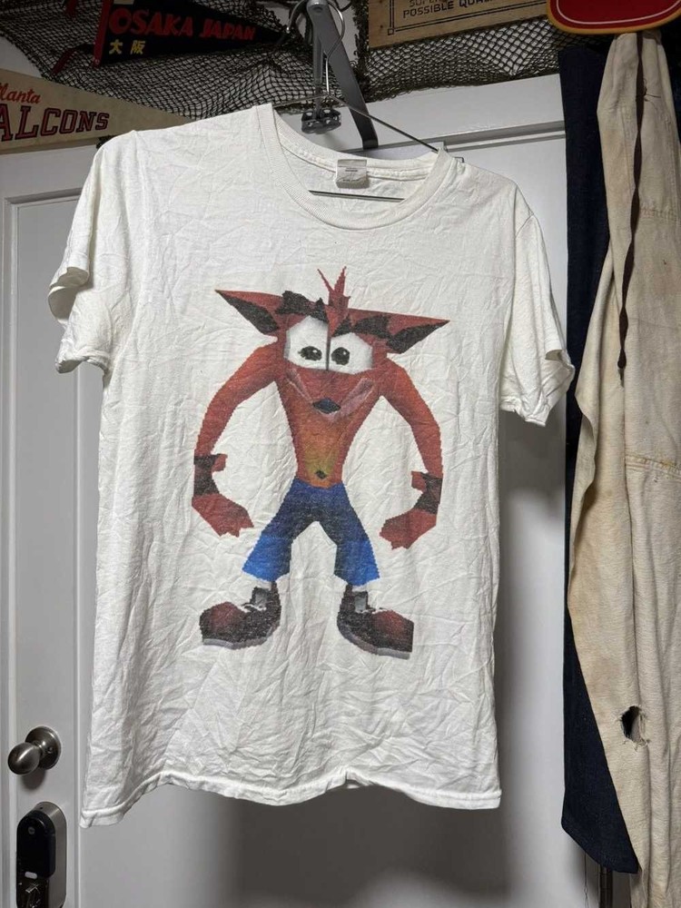 Vtg Big Crash bandicoot T-shirt All Size S to 5XL BA213 FREE SHIPPING