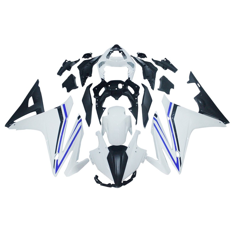 Fairings For Honda CBR500R 2016 2017 2018 ABS Fairing Kit White Blue Bodywork