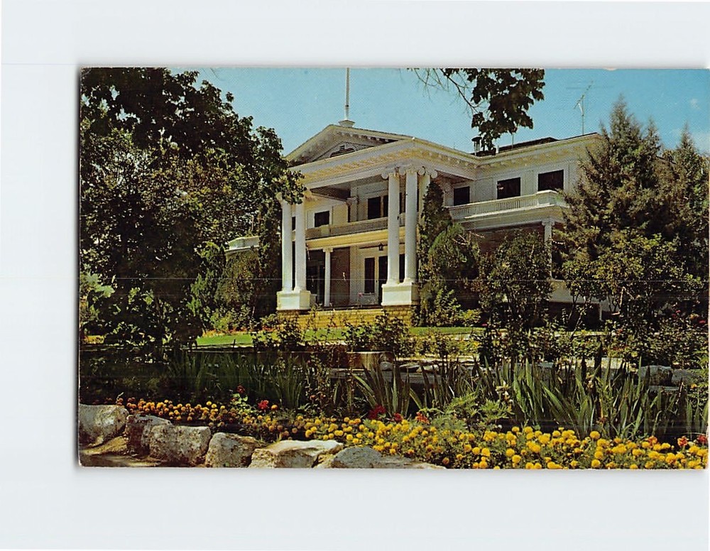 Postcard The Governors Mansion Carson City Nevada USA