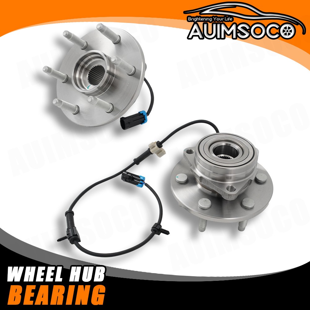For Chevrolet Suburban 1500 2000-2006 4WD Pair Front Wheel Bearing Hubs Assembly