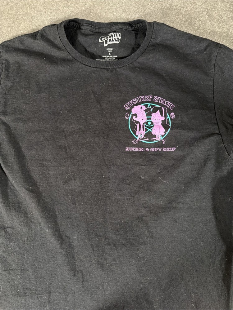 Disney’s Gravity Falls Mystery Shack T Shirt Size L