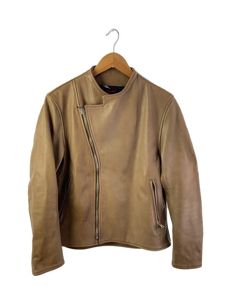 Brunaboinne Horse Leather Blouson Jacket in Brown 347