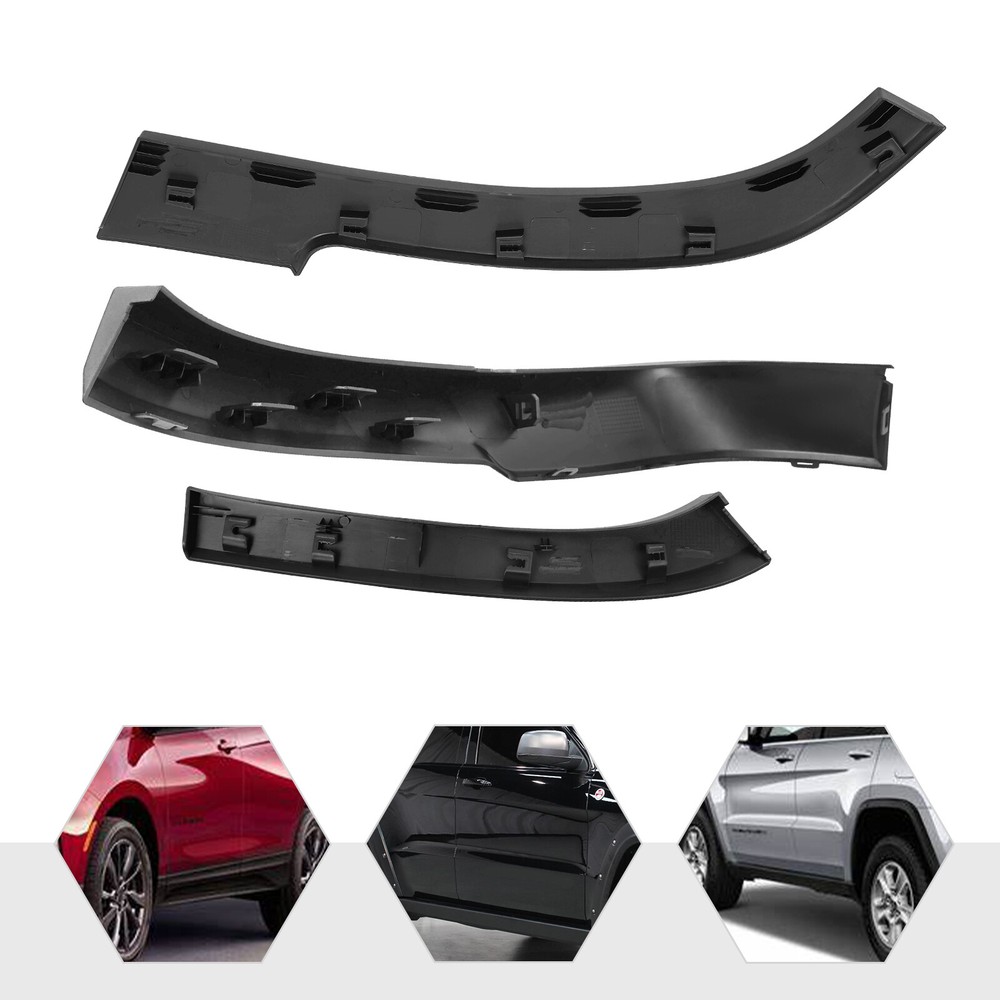 Rear Left Side Wheel Opening Molding Fender Flare For Jeep Cherokee 2013-2018