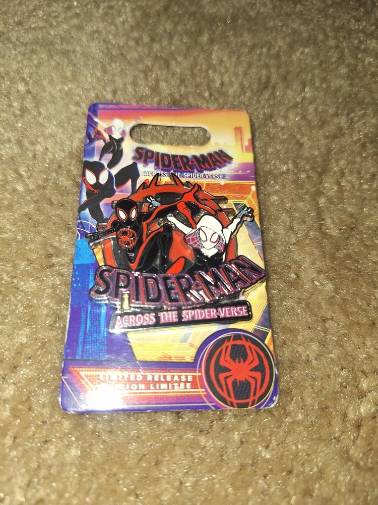Disney Marvel Spiderman Across The Spider-Verse LR Pin New In Hand