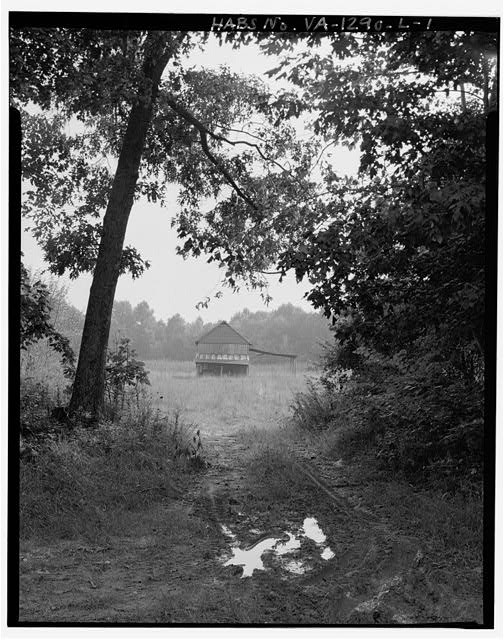 Clover Virginia Halifax County 1900s Tobacco Barn Edgewood Farm Route 600
