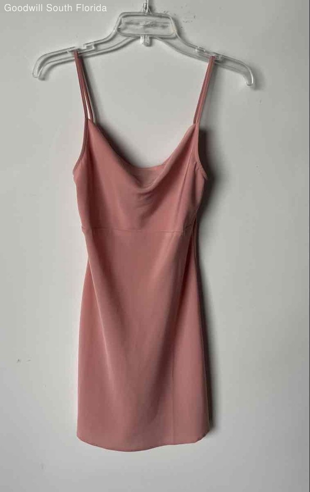 Forever 21 Womens Pink Sleeveless Pullover Mini Dress Size Small With Tags