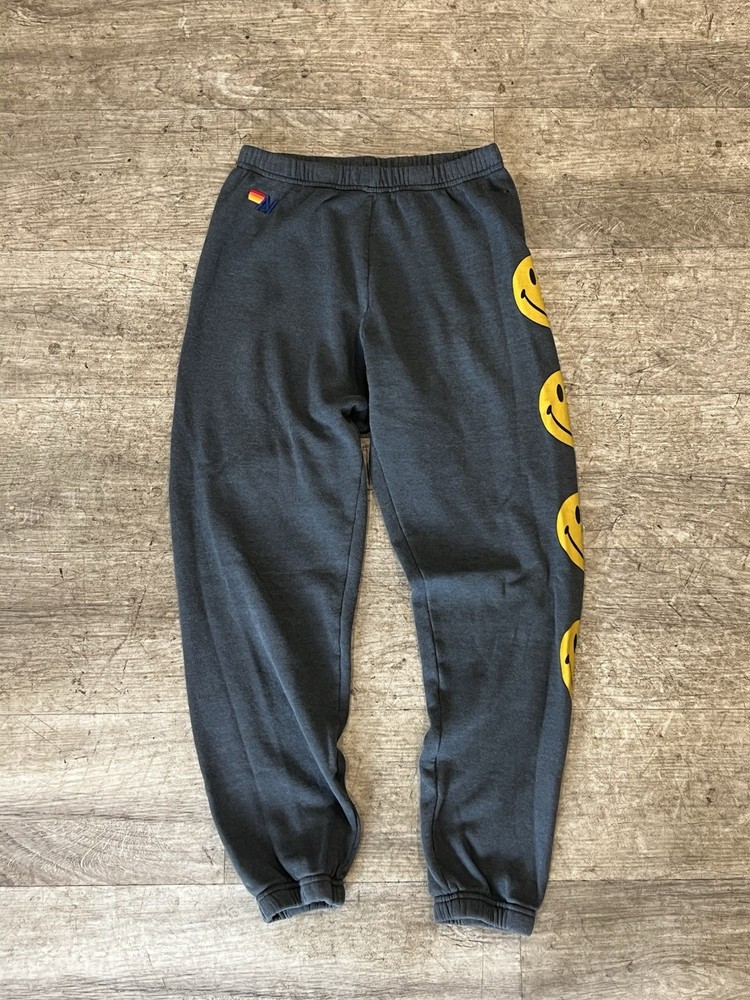 Aviator Nation Smiley Logo Sweatpants Size M