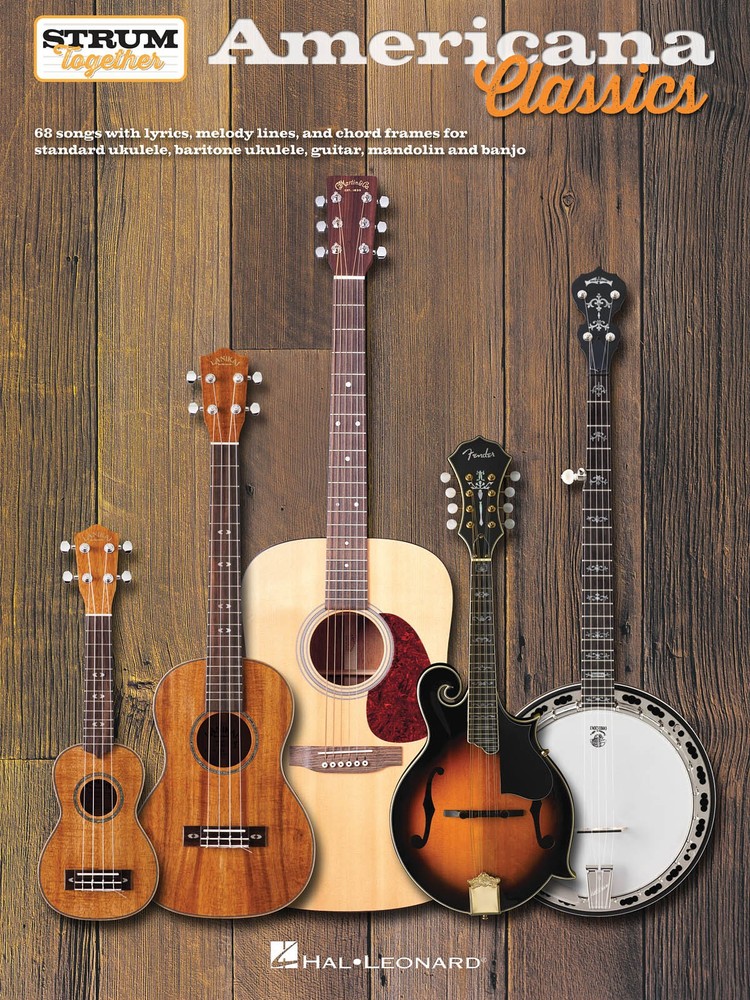 Americana Classics Strum Together Ukulele Guitar Banjo Chords Lyric 68 Song Book