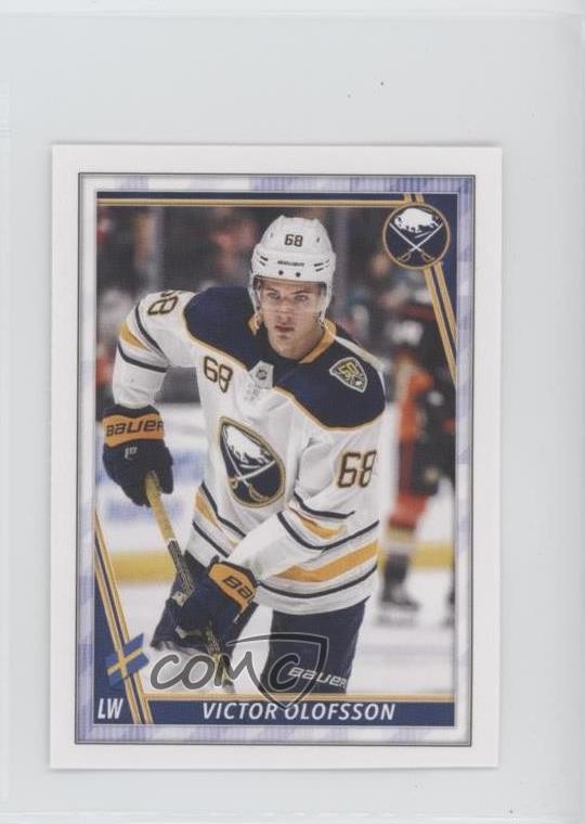 2020-21 Topps NHL Stickers Victor Olofsson #60 e6jFulfilled by COMC - World’s largest consignment service