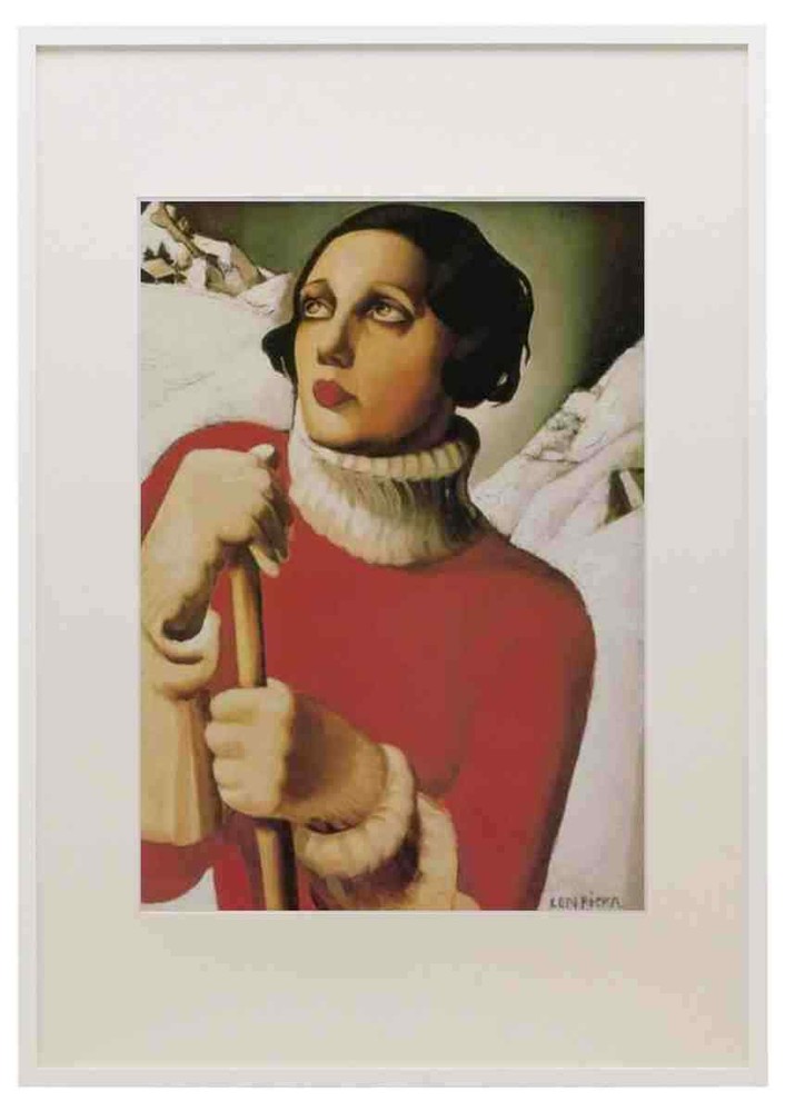 13 De Lempicka 1929 St Moritz A3 A4 Framed Print Picture