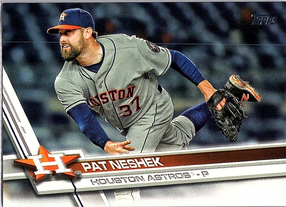 2017 Topps #272 Pat Neshek Houston Astros