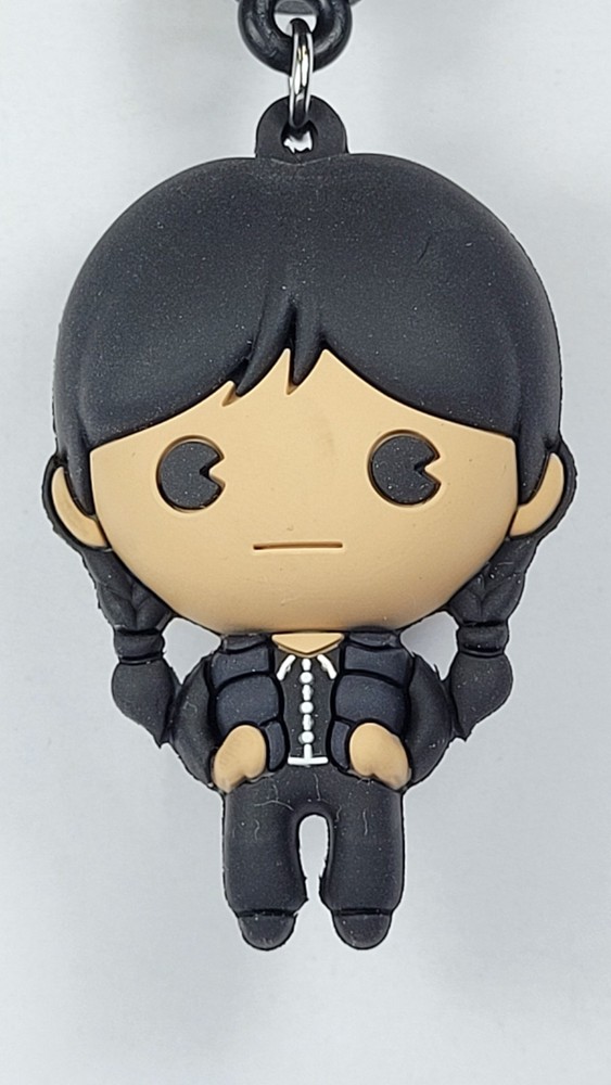 3D Foam Figural Key Chain Blind Bag Clip Season 2 Series 5 Wednesday Addams