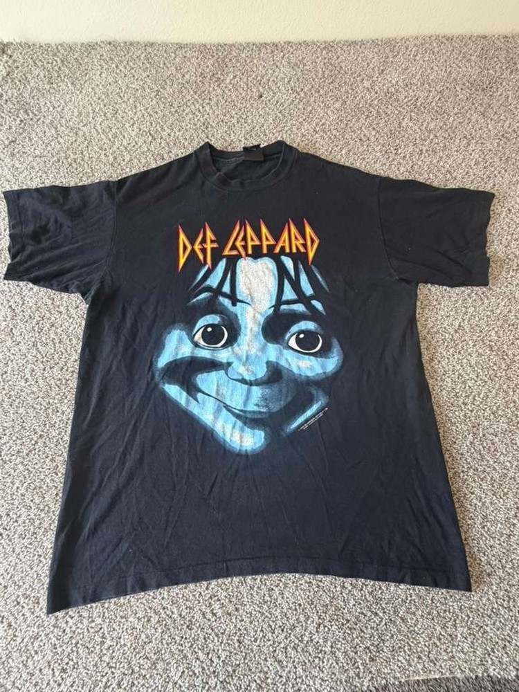 Vintage 1992 Giant Def Leppard I Suppose Rocks Outta The Question Band Shirt XL