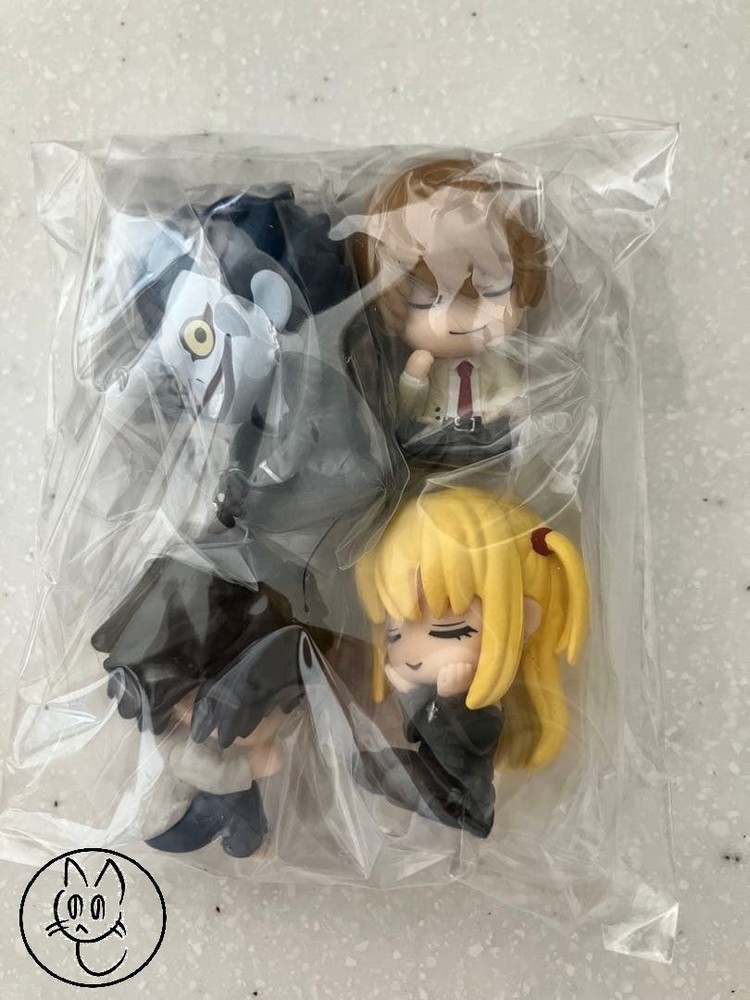 Death Note Kata Zun Fig Figure Complete Set Takara Tomy New Japan FS