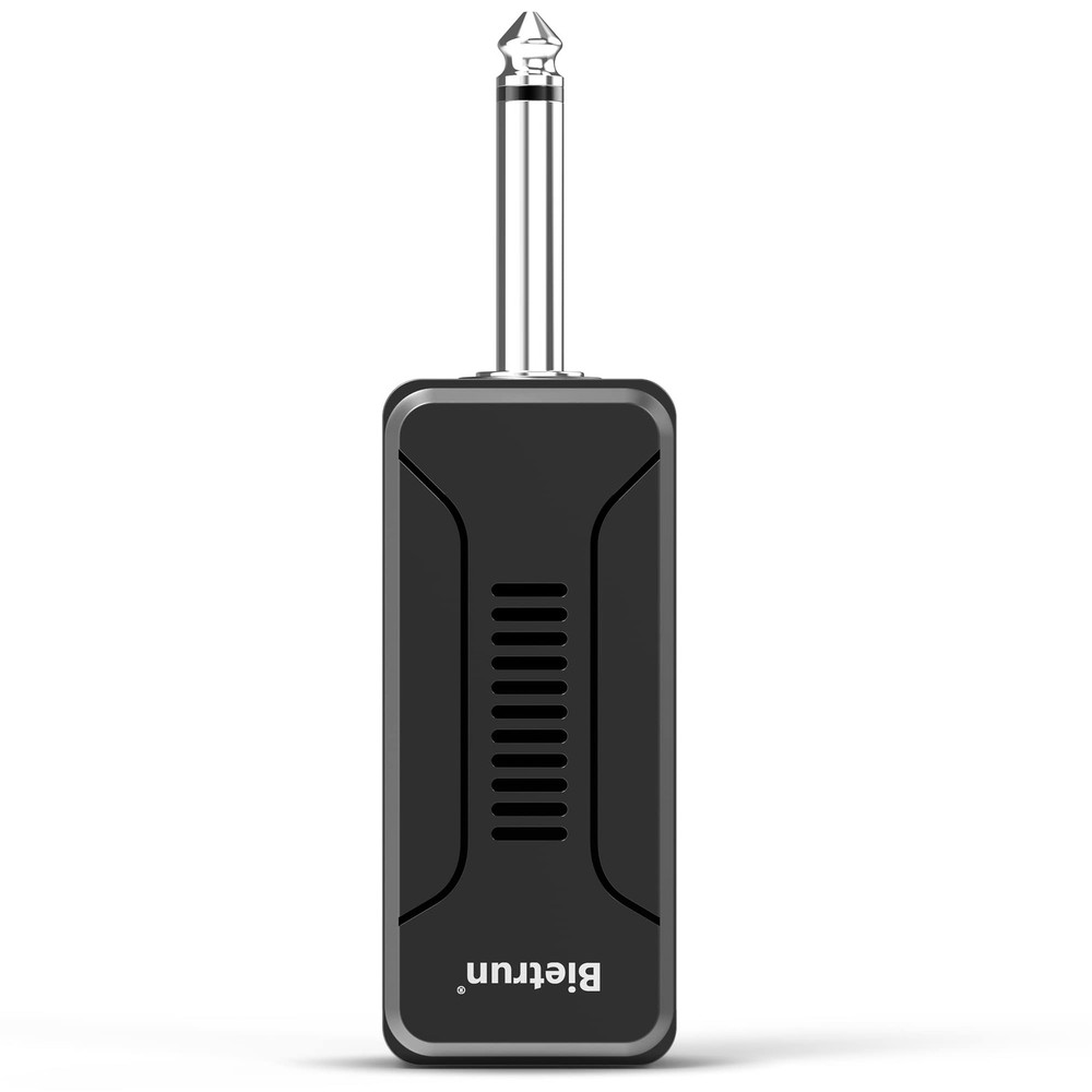 UHF Wireless Rechargeable Microphone with 160 ft Range and 1/4 Inch Output