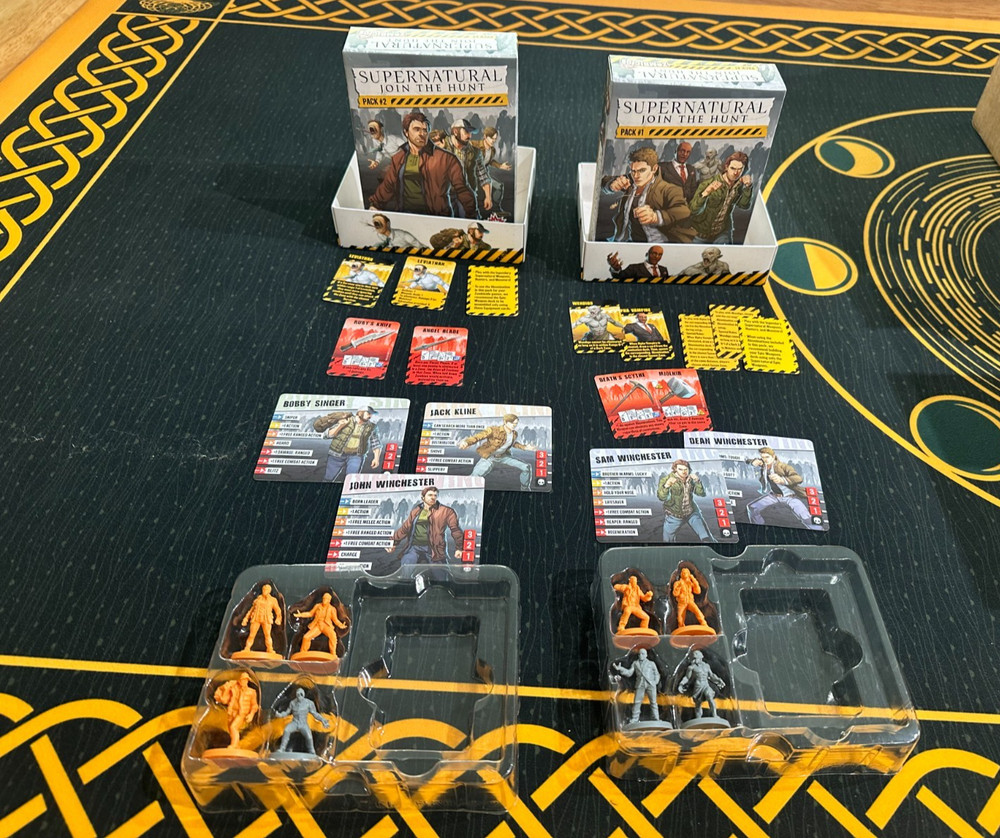 Zombicide - Supernatural Join the Hunt -  Pack 1 and Pack 2
