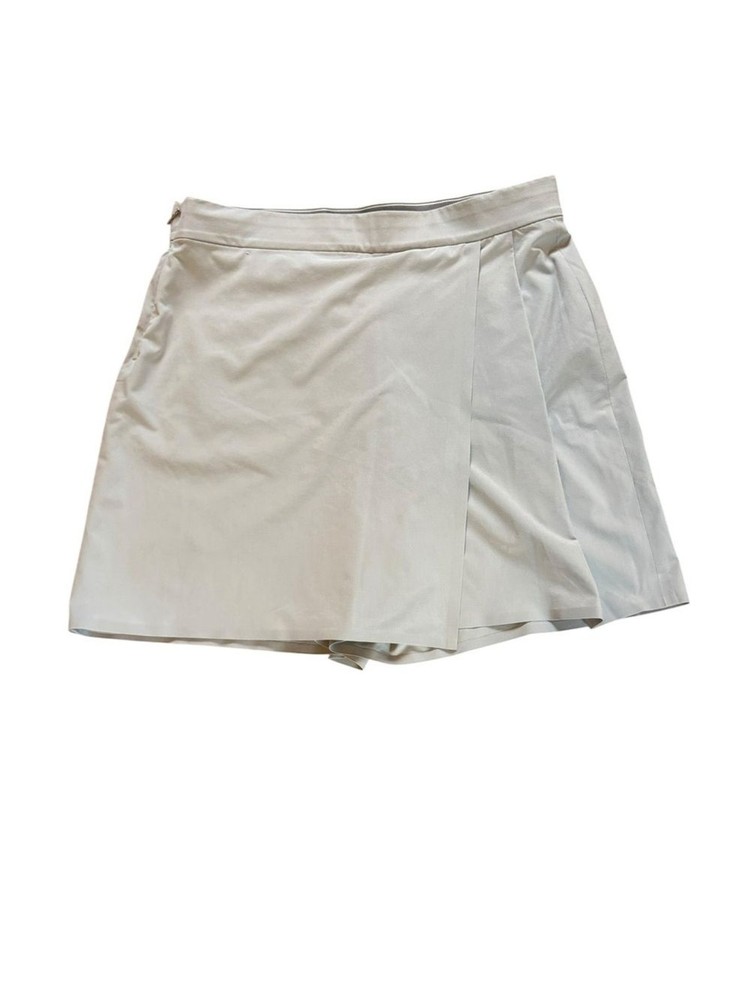 Athleta Golf Planner Skort Skirt Pockets Hiking Activewear Gray Womens Size 6