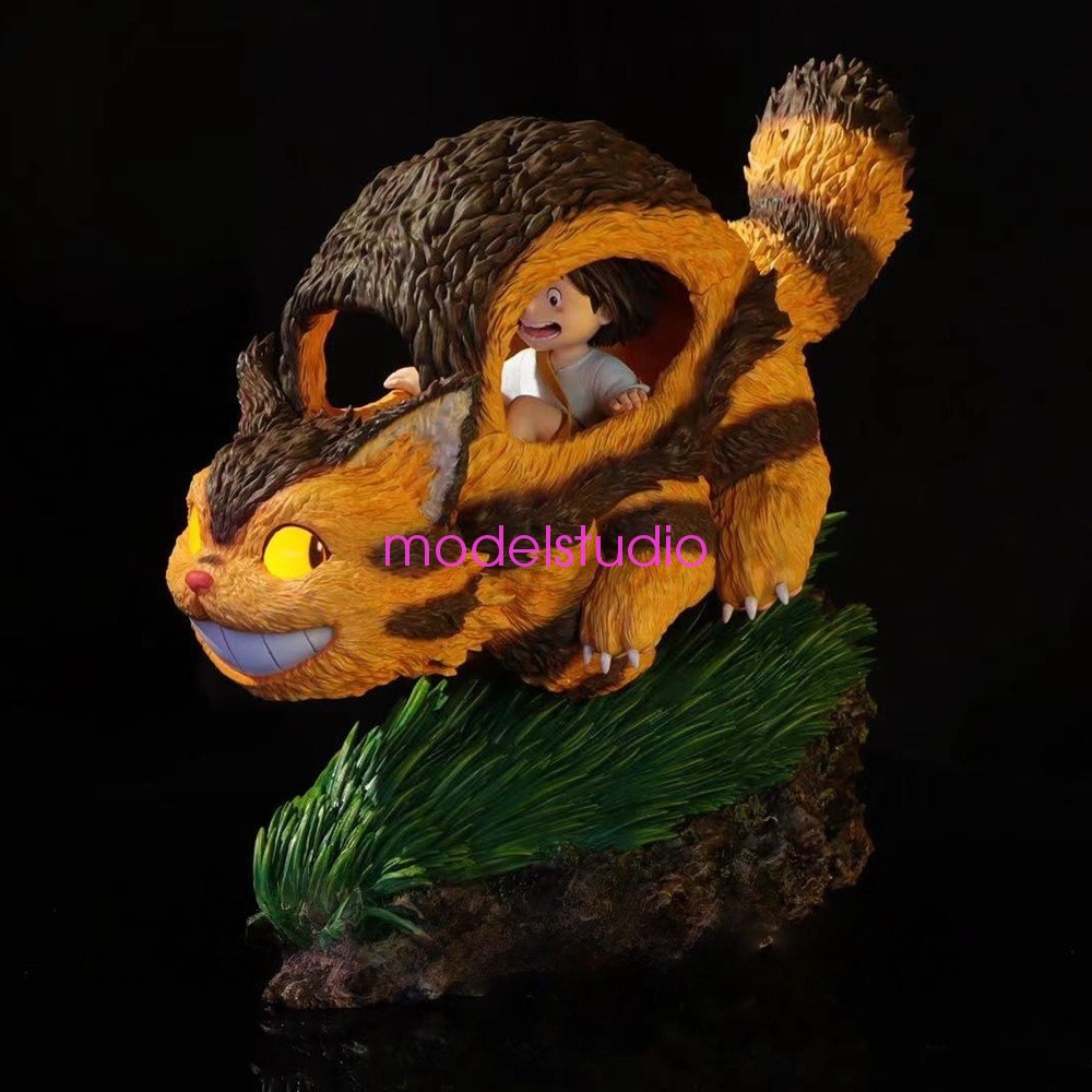 ShenYin Studio My Neighbor Totoro Model Mei Statue Pre-order With Led Bus Anime