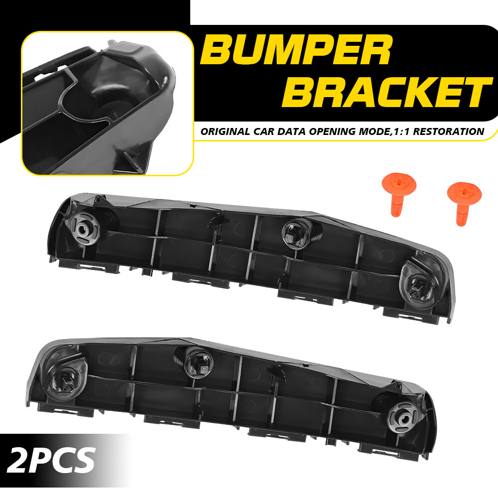 2PCS Bumper Fender Brackets Support Beam Front Fits For Toyota Prius 2016-2022 M