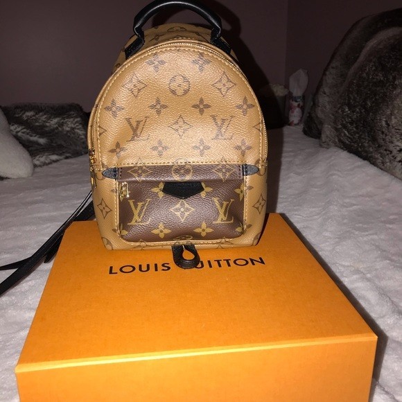 Louis Vuitton Palm Springs Mini Backpack in Reverse Monogram