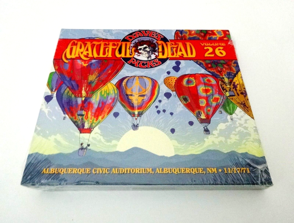 Grateful Dead Dave's Picks 26 Albuquerque Civic New Mexico NM 1971 11/17/71 3 CD
