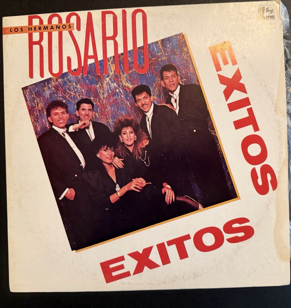 Los Hermanos Rosario – Exitos Exitos Vinyl LP Karen Records