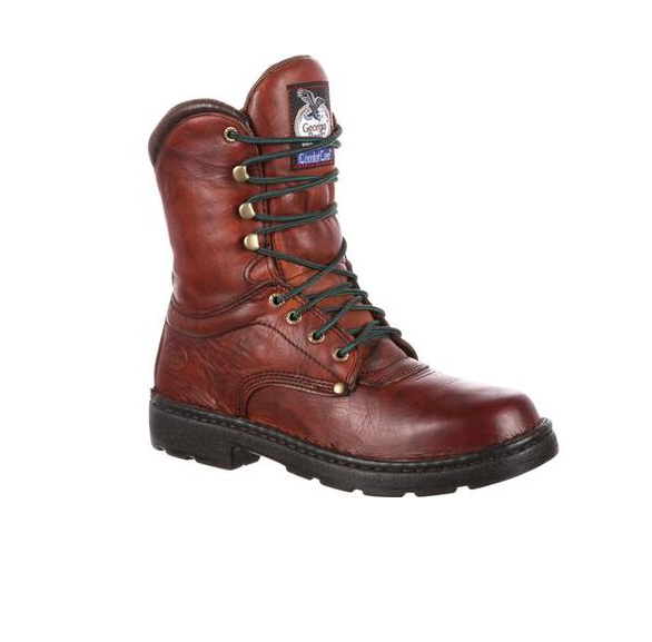 New Georgia Boot Men's Eagle Light Work Boot Leather HOT SALE